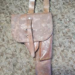 holster armée Française en cuir pour pistolet MAS 35