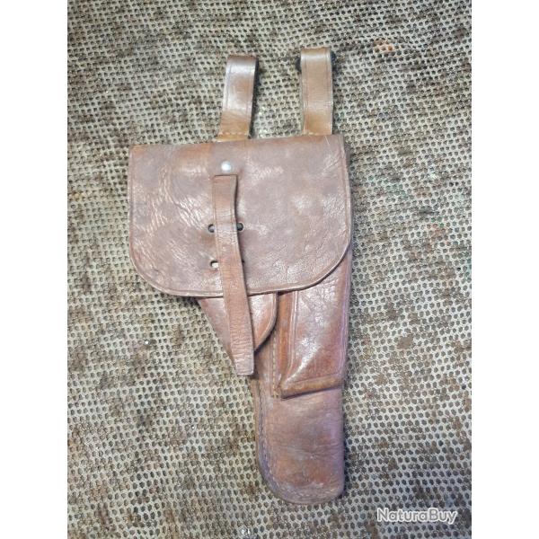 holster arme Franaise en cuir pour pistolet MAS 35