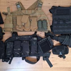 Lot équipement airsoft