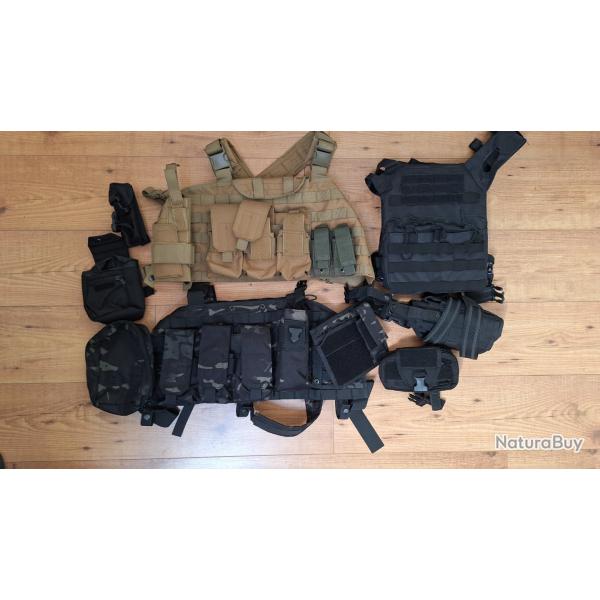 Lot quipement airsoft