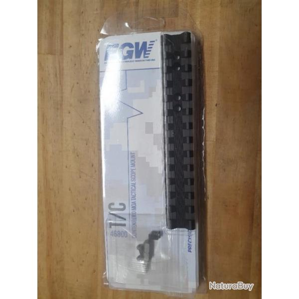 Rail picatinny EGW pour carabine THOMPSON CENTER modle CONTENDER