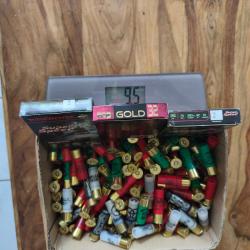 1 sans prix de réserve énorme lot de 9,500kg cartouches calibre 16