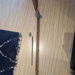 Replique Denix mousquet francais guerre napoléonienne avec baillonette