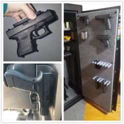 Plaque magnétique de support pour arme de poing et chargeurs - LIVRAISON GRATUITE