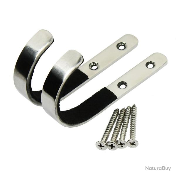 Support mural pour fusils et carabines - inox - LIVRAISON GRATUITE