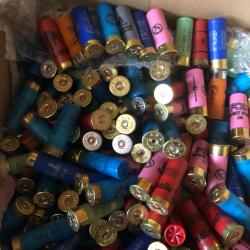 plus de 8kg de cartouches pour chasse,baltrap,  toutes marques, plombs de 7,5/   9 cal 12