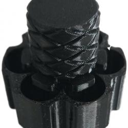 Speedloader chargeur rapide 357 Magnum 6 coups compatible S&W 686 et modèle 19-4