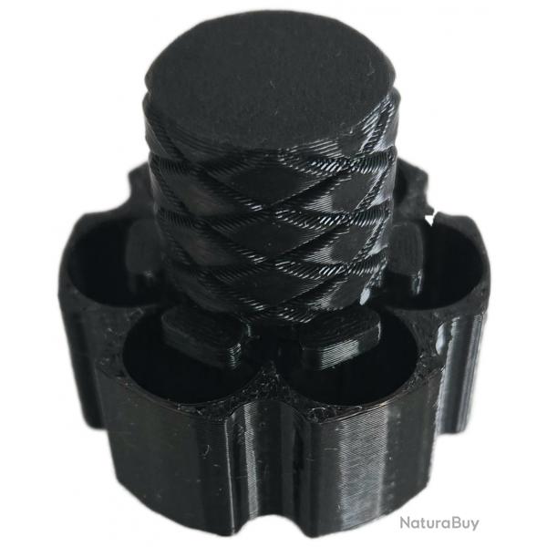 Speedloader chargeur rapide 357 Magnum 6 coups compatible S&W 686 et modle 19-4