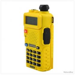 Talkie-walkie baofeng UV-5R - jaune - LIVRAISON GRATUITE