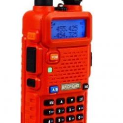 Talkie-walkie baofeng UV-5R - rouge - LIVRAISON GRATUITE