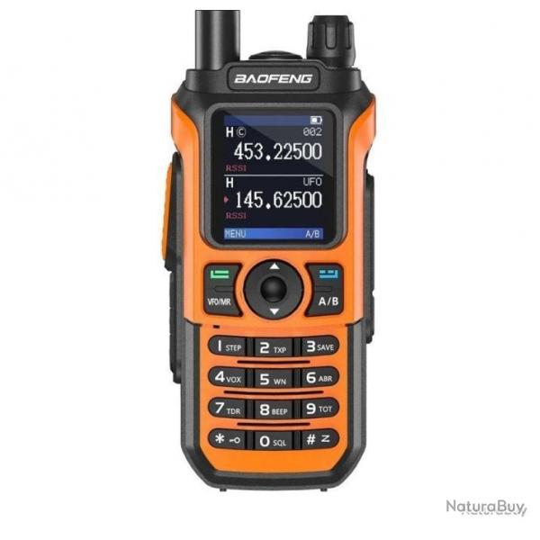 Talkie-walkie baofeng UV-21 pro v2 (Codage CTCSS/DCS) (orange) - LIVRAISON GRATUITE