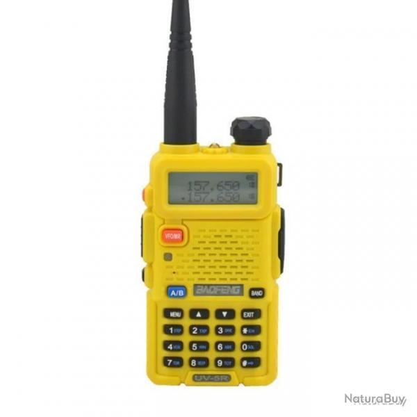 Radio baofeng UV-5R - jaune - LIVRAISON GRATUITE