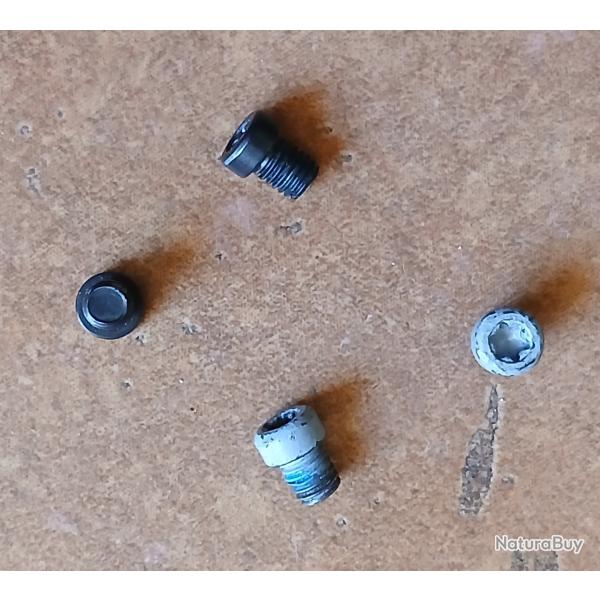 4 vis torx LEUPOLD d'origines pour embases LEUPOLD filetage 8-40  .170