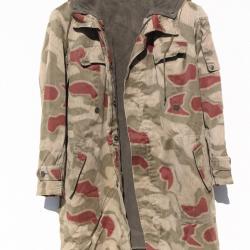 Rare parka Allemande camouflée sumpftarn de la BGS garde frontière Allemagne de l'Ouest années 60