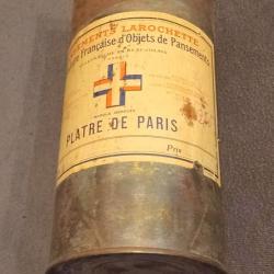 Article Militaria RARE - Plâtre à bandage médical en boite de conserve ( Encore scellée )