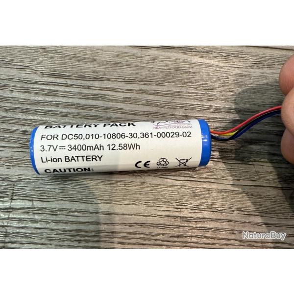 OFFRE NB Batterie pour collier GARMIN TT15 compatible DC50 T15 TT15 TT15 LIVRAISON OFFERTE EN SUIVI