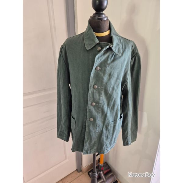 Ensemble de travail drillich vert.