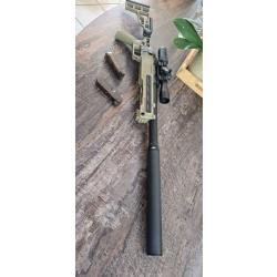 Fusil sniper airsoft VSR10 maple leaf full upgrad