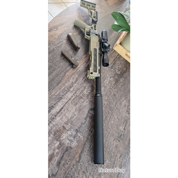 Fusil sniper airsoft VSR10 maple leaf full upgrad