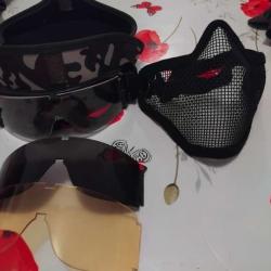 lunette et visiaire de protection