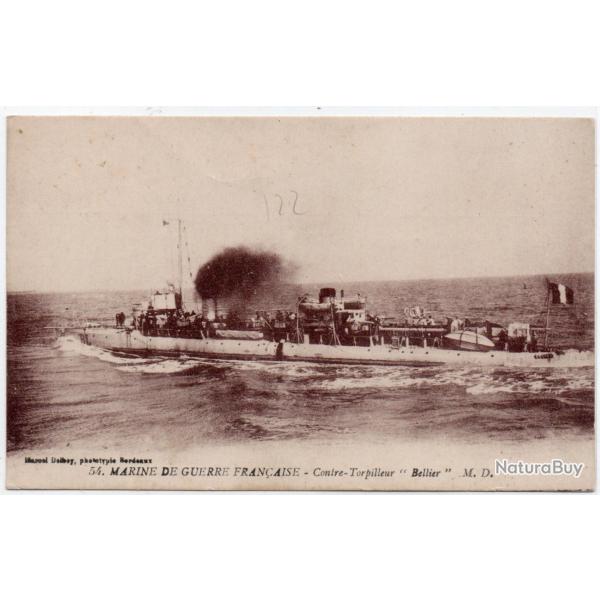 CPA - Marine de Guerre  -Contre -Torpilleur  " Blier "N1493