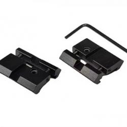 Adaptateur 11mm (Doventail) en 21mm (Picatinny)