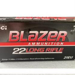 1000 cartouches 22lr / 500 cci standard - 500 blazer