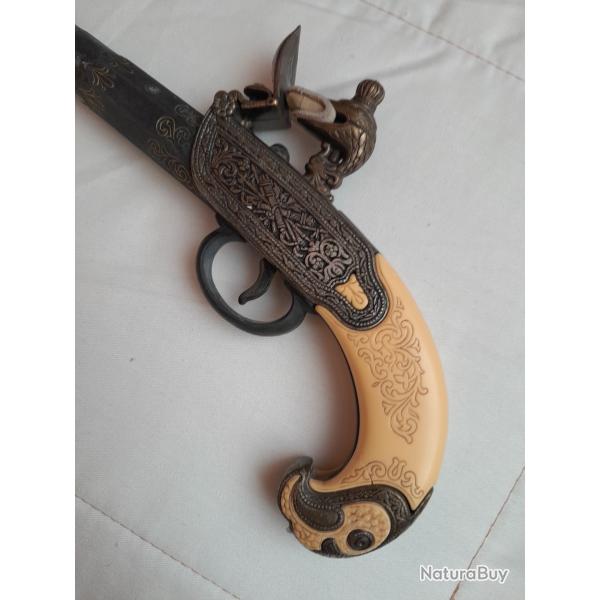 Reproduction Pistolet  Silex