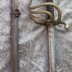 SABRE OFFICIER FRANCAIS 1882