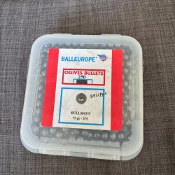X280 BALLES RONDES BALLEUROPE POUDRE NOIR CAL 36
