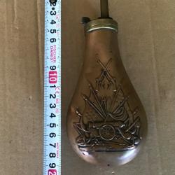 Poire poudre noire en cuivre