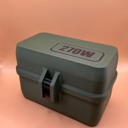 Boîte de stockage / transport de munitions 270W verte