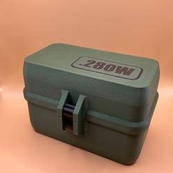 Boîte de stockage / transport de munitions 280W verte