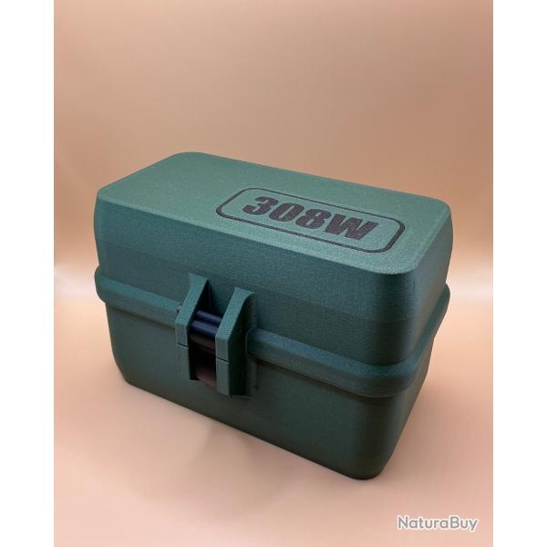 Bote de stockage / transport de munitions 308W verte