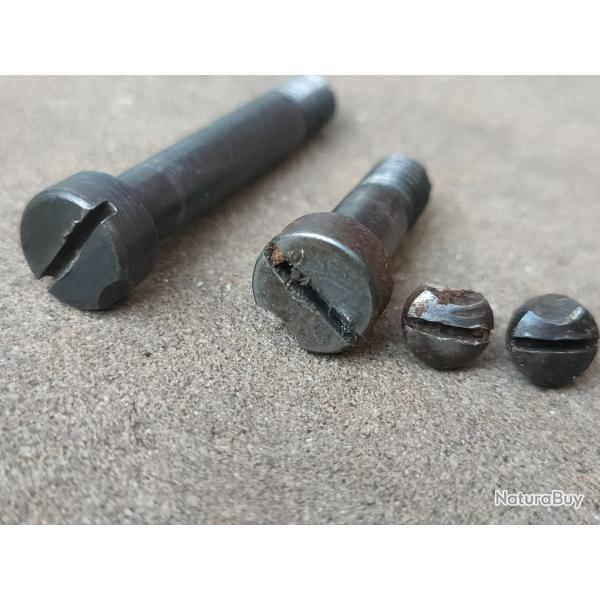 Lot de 4 vis sans numro pour Mauser 98