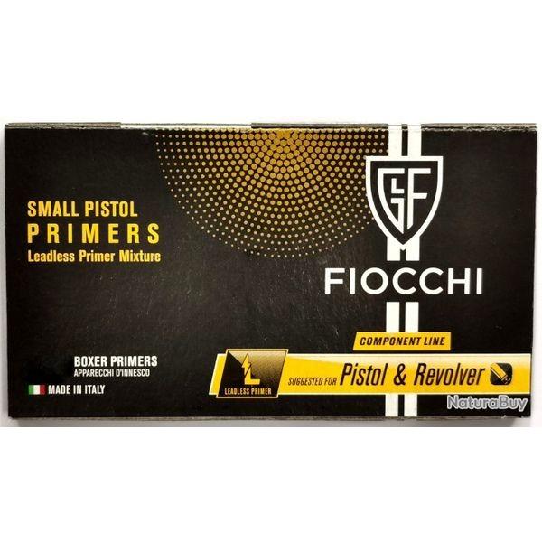 Amorces Fiocchi Small Pistol SANS PLOMB / 1500