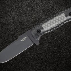 Couteau KA-BAR Les George Cool Name Lame Acier 1095 Cro-Van Manche Polycarbonate Etui USA KA7700