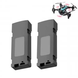 2x Batteries 3.7V 1800mAh Li-ion pour Drone K12 Max | Pièce de rechange originale