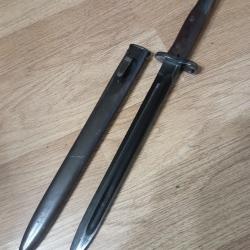 Ba&iuml;onnette Belge ,FN Mauser Mle 98Mod&egrave;le court