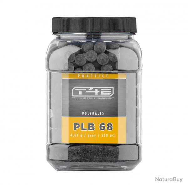 Munition Umarex T4E Billes synthtique pour plinking CAL.68 X500 PRACTICE PLB 68