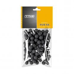 Munition Umarex T4E Billes caoutchouc pour entrainement CAL.68 X100 RB PRAC-SERIES