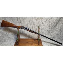 FUSIL JUXTAPOSE GRULLA WINDSOR PLATINES CAL. 12/70