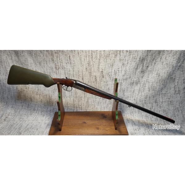 FUSIL DE CHASSE JUXTAPOSE MANUFRANCE ROBUST 222 S SUPRA CAL. 12/70