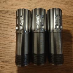 Lot de 3 extremes chokes titane krieghoff