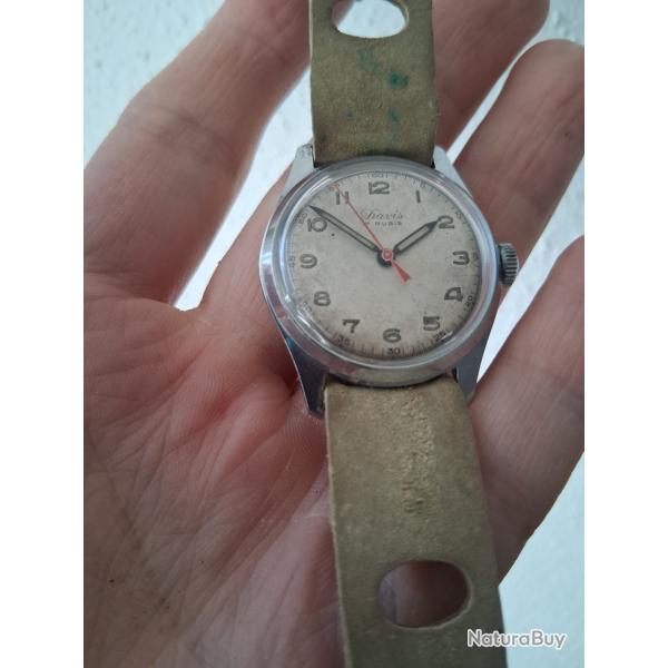 DAVIS MONTRE MECANIQUE ANCIENNE STYLE MILITAIRE 1960s