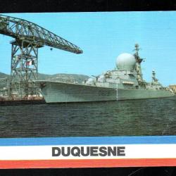 frégate lance missile dusquesne , grue portuaire cpm