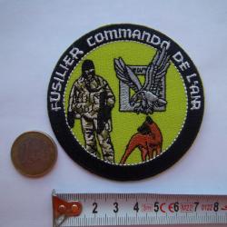 écusson collection militaire fusilier commandos parachutistes de l'air