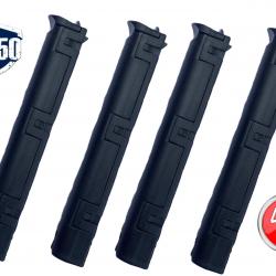 Pack X 4 chargeurs Supplémentaire 6 Coups pour Pistolet Gunsmith GS50 ( X4 Chargeurs)