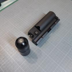 Lance grenade 40mm court Noir