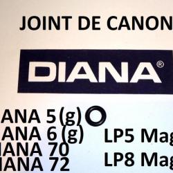 joint canon DIANA 6 DIANA 5 DIANA 60 DIANA 70 DIANA 72 LP5 MAG LP8 MAG - air comprimé (b15694)
